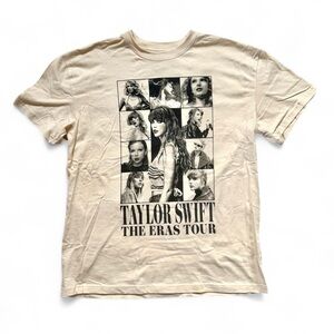 Taylor Swift The Eras Tour Cream Tee